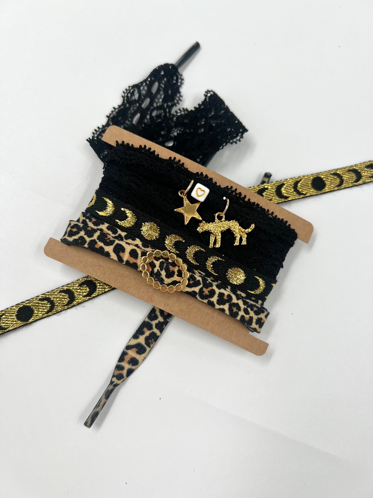 Set veters en bedels - panter kant