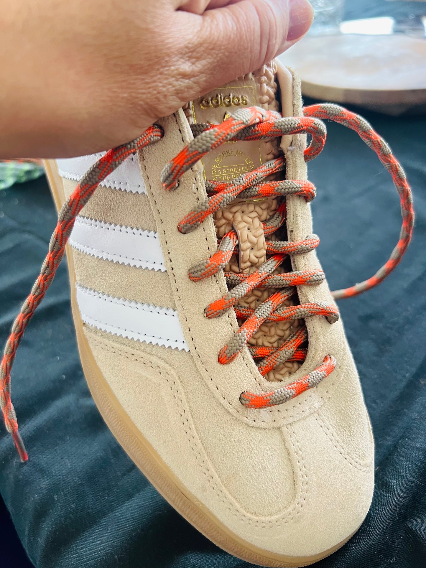 Veter Retro Khaki Oranje