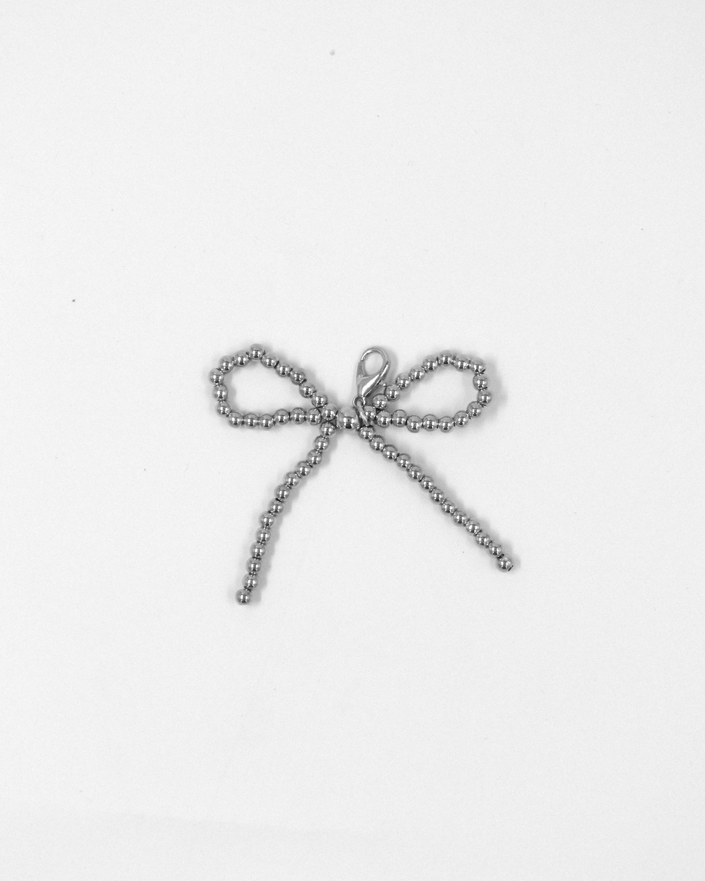 Statement Bedel strik zilver
