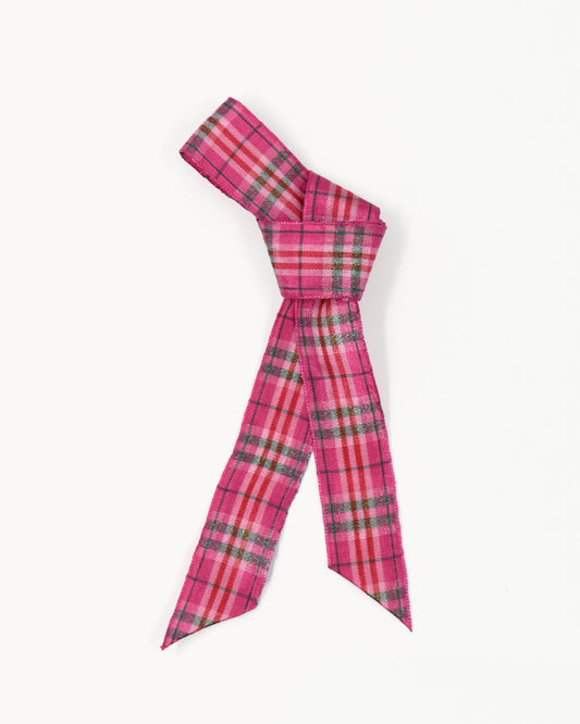 Lint Geblokt Roze