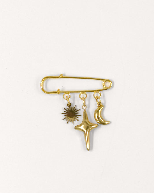 Sierspeld goud - Zon Ster Maan