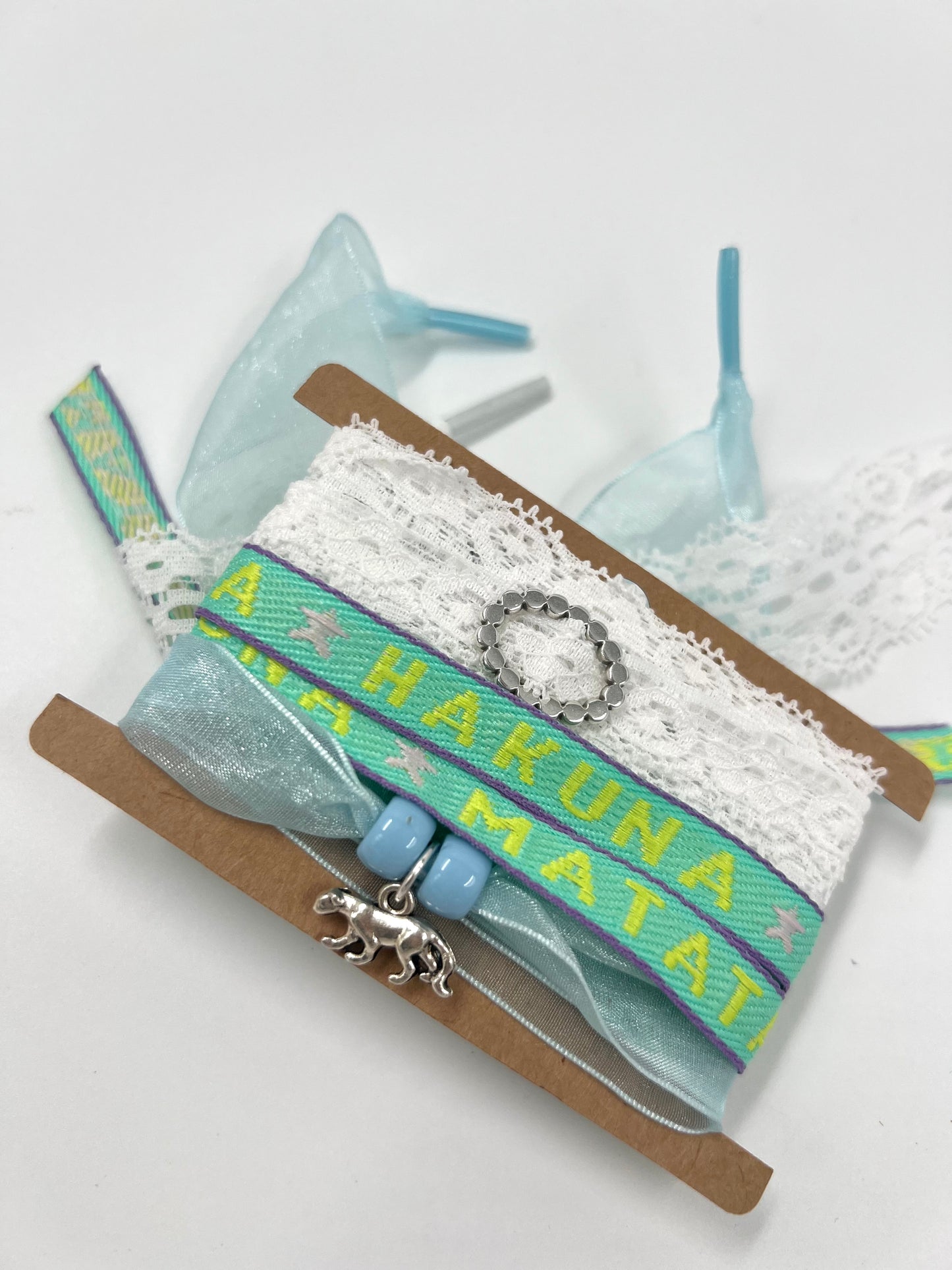 Set veters en bedels - blauw hakunamatata
