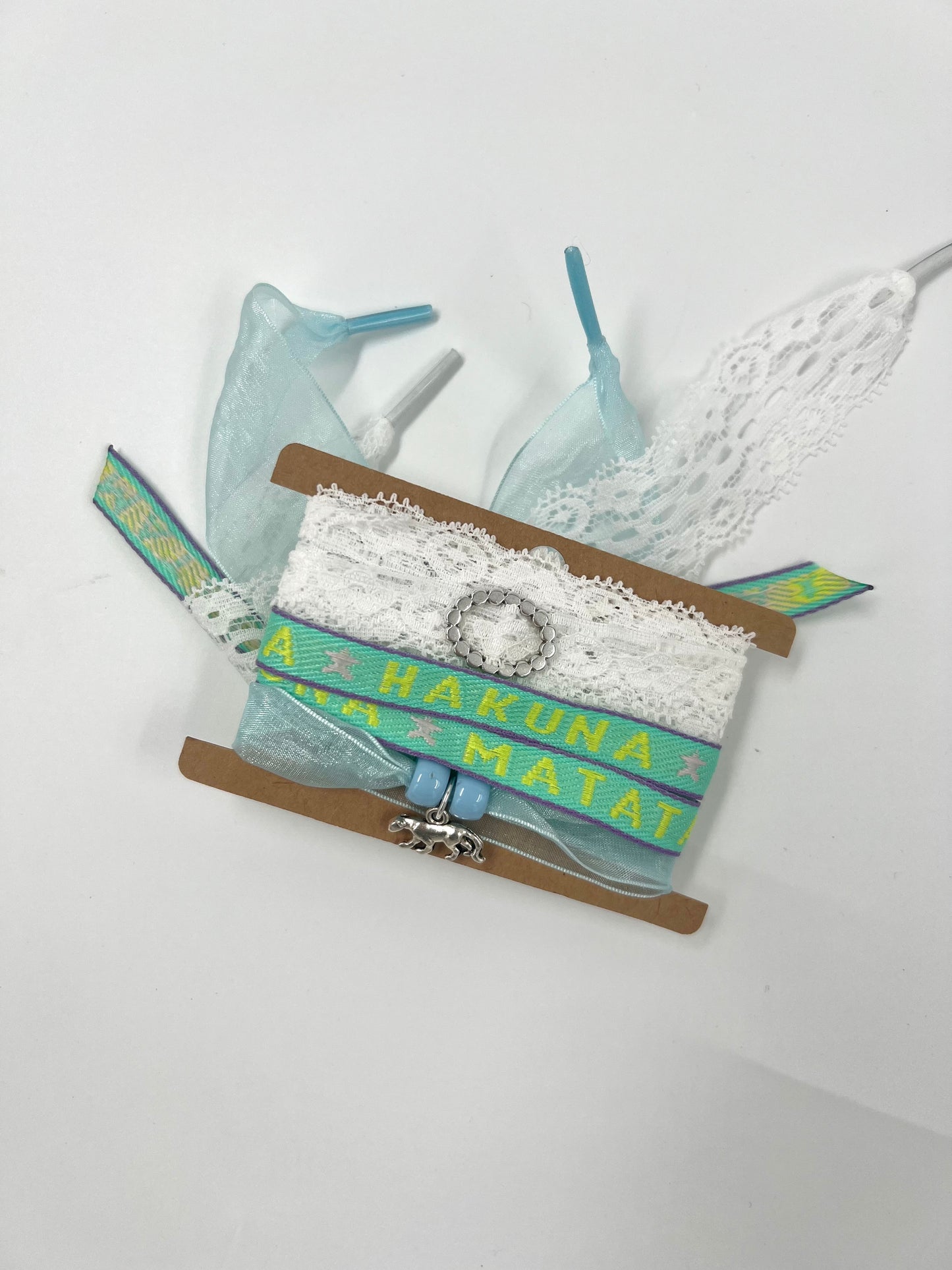 Set veters en bedels - blauw hakunamatata