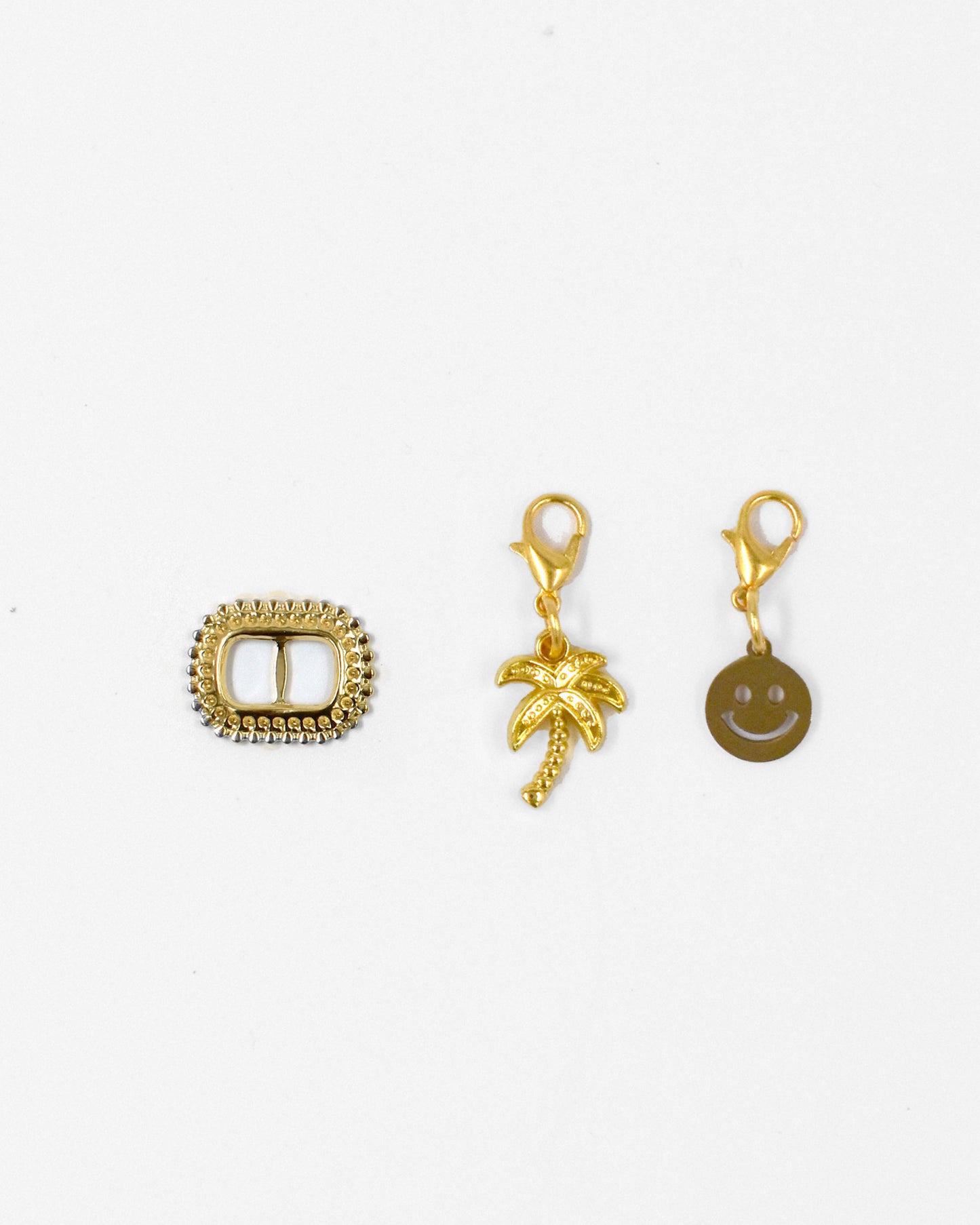 Bedel set goud - Ring Palm Smiley
