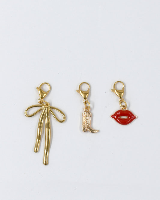 Bedel set goud - Strik Laars Lippen