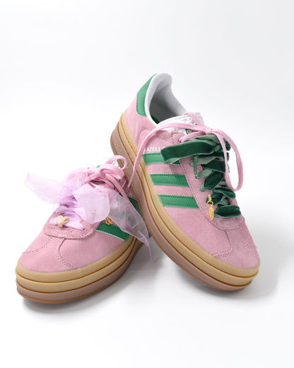Set veters en bedels - Roze groen