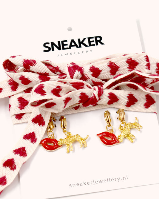 Veters & Bedelset Hartjes Rood