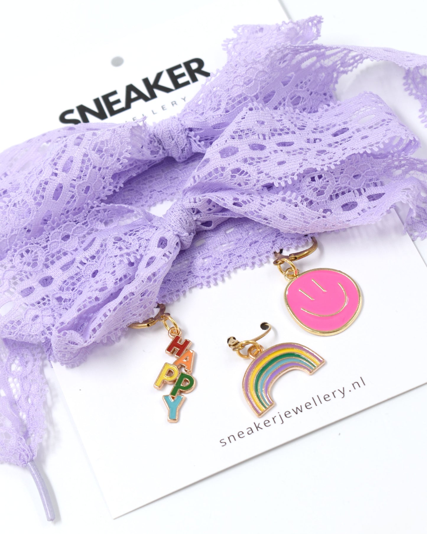 Veters & Bedelset Paars Kant