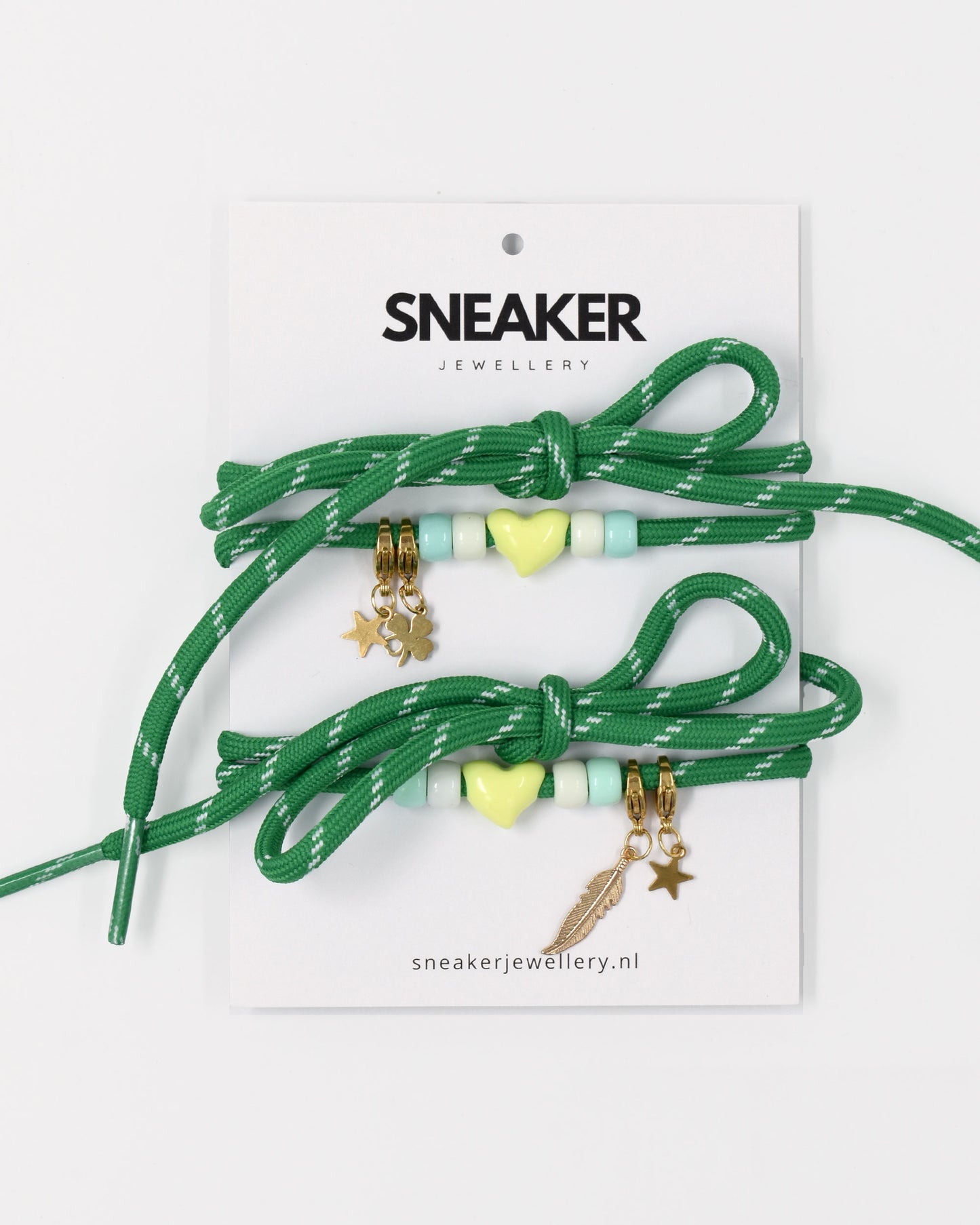 Veters & Bedelset Retro groen